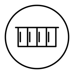 Cabinet Vector Icons