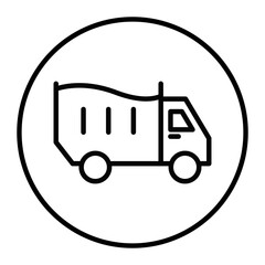 Dump Truck Vector Icons