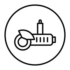 Grinder Tool Vector Icons