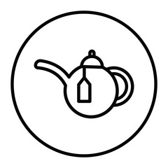 Tea Pot Vector Icons