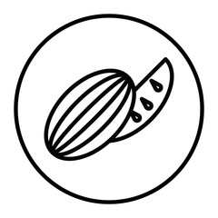 Watermelon Vector Icons