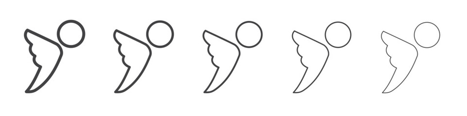 Infakt icon outline ilustration vector symbol