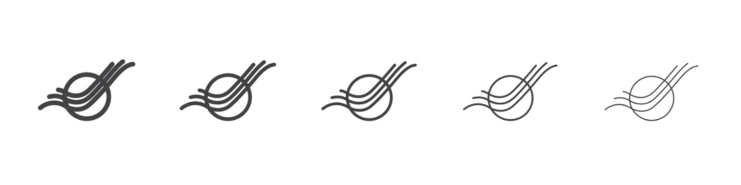 Ippb mobile icon outline ilustration vector symbol