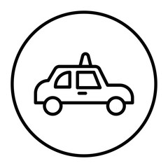 Taxi Vector Icons