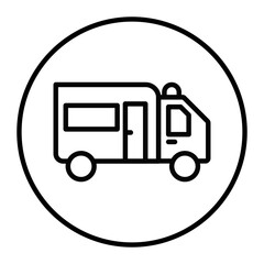 Ambulance Vector Icons
