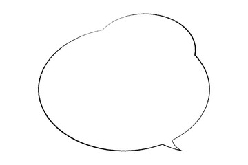Speech Bubble, Blank Text Box, Communication Icon
