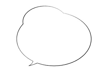 Speech Bubble, Blank Text Box, Communication Icon
