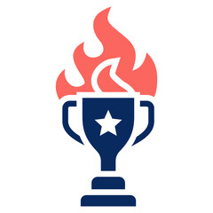 Motivational Trophy Icon