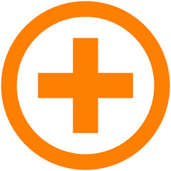 orange medical icon