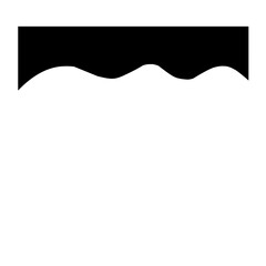 Black Top Border 