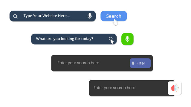 Modern Responsive Search Bar