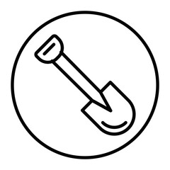 Shovel Vector Icons