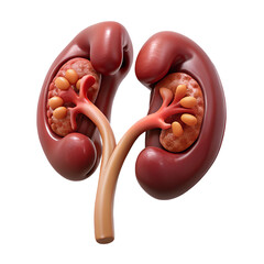 3d Anatomical Model Of Polycystic Kidney Disease