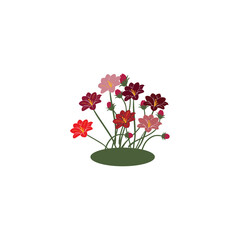 Vector  flower