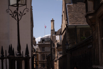street in Cambridge in UK