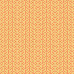 Geometric Pattern in Orange and Yellow