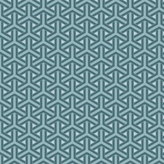 Geometric Teal Pattern Background