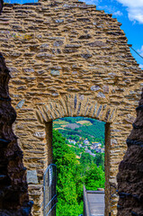 entrance to the castle