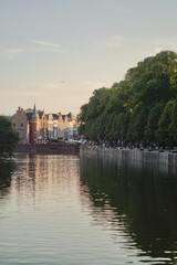 Obraz premium Sunset in the city