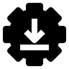 web and seo solid icon set