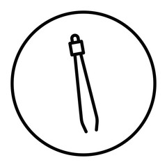 Tweezers Vector Icons