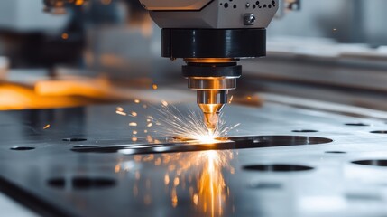 Precision CNC Machine for Crafting Gleaming Titanium Parts