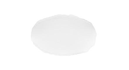 White Grunge Circle Texture Overlay