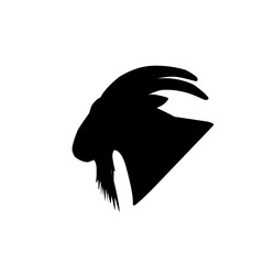 Goat Head Silhouette 