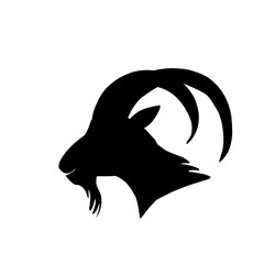 Goat Head Silhouette 