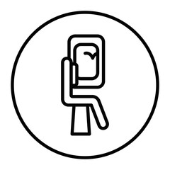 Airplane Seat Vector Icons