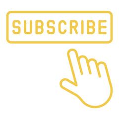 Fototapeta premium Subscribe Icon