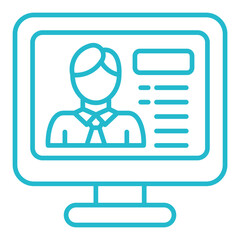 Fototapeta premium Profile Icon