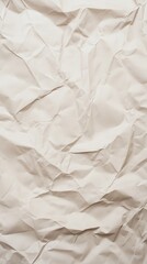 Obraz premium Crumpled Beige Paper Texture