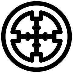 Search. Editable stroke vector icon.