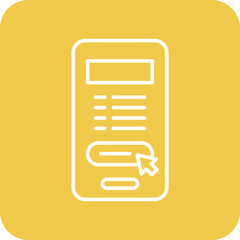Fototapeta premium Online booking Icon