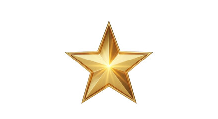 Obraz premium Golden star icon design