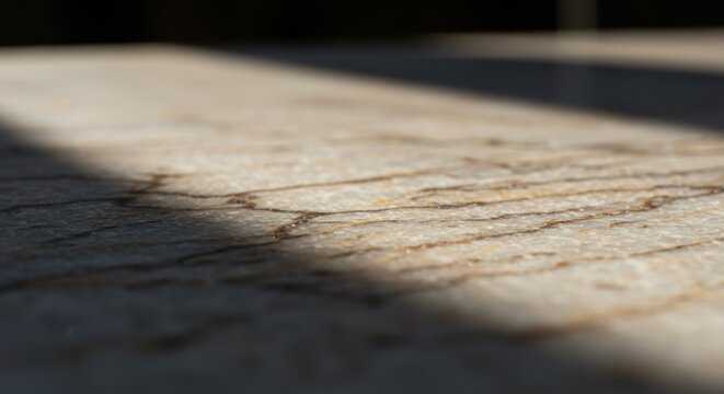 Textured Stone Surface Light and Shadow Play on Ancient Stone