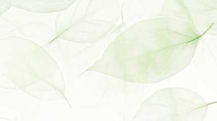 Delicate Skeleton Leaves Background