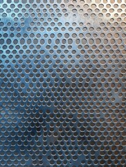 Metal Sheet with Circular Holes