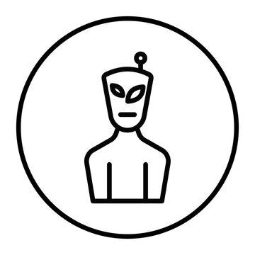 Extraterrestrial Vector Icons