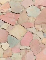 Pastel Stone Wall Texture