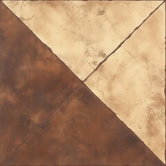 Brown and Beige Tile Texture