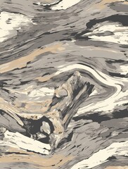 Abstract Wood Grain Texture Art