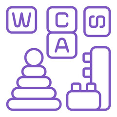 Obraz premium Toy Icon