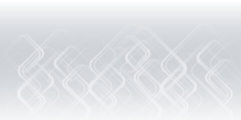 Modern white gray abstract background creative design. abstract light silver vector form banner.