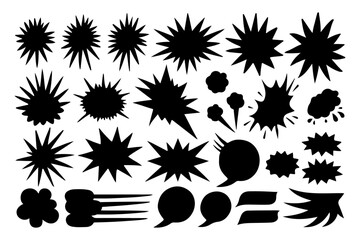 Speech Bubble Vector in Retro Comic Style