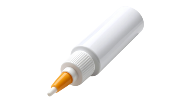 Color office and school drawing tools like pens, markers, and highlighters are isolated objects on white paper