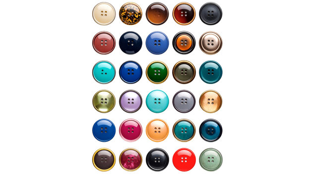 A diverse collection of round buttons, vector icons for business and lifestyle design. - Powered by Adobe