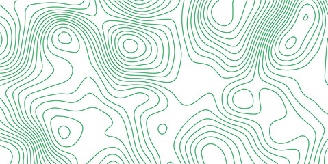 Topographic line background. Topography lines map. Contour geographic texture. Mountain pattern. Topograph terrain. Conditional relief geography.