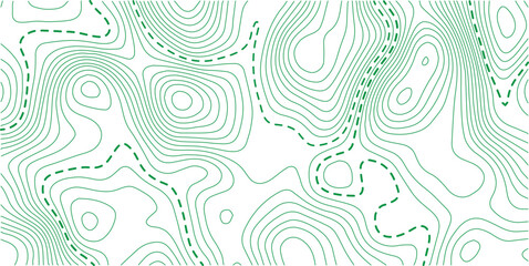 Topographic line background. Topography lines map. Contour geographic texture. Mountain pattern. Topograph terrain. Conditional relief geography.